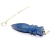 03 Pêndulo Quartzo Azul Pedra Natural Lapidação Egípcio Atacado - comprar online