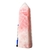Ponta Quartzo Rosa Natural Lapidado 4 a 4,5Kg 29 a 33cm Classe A
