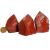 01 Jaspe Vermelho Pé e Bico Serrado 50 a 100g Média 8cm - comprar online
