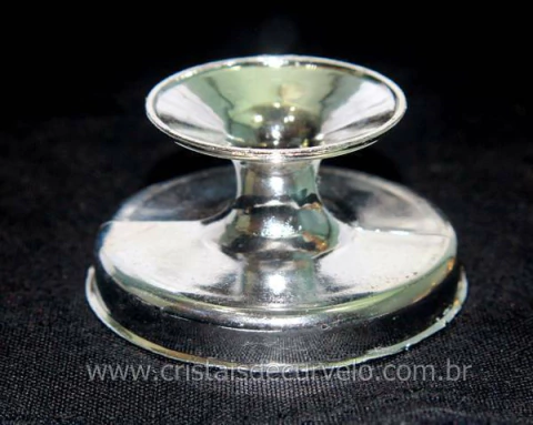 03 Bases Para Esferas Modelo Acrilico Cromado Esferas de 150 a 900gr