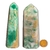 Ponta Pedra Jadeita Natural Lapidado 11-12cm 150-250g TipoB - comprar online