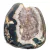 Geodo Ágata Aberto Com Tampa Pedra Natural 4,95Kg 21cm - Distribuidora CristaisdeCurvelo