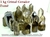 50 kg Fumê Cristal Gerador Pontas Lapidado COMUM Pedras de Garimpo ATACADO