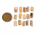 Canudo Topázio Imperial Natural no Estojo 10 a 12mm Classe B - Distribuidora CristaisdeCurvelo