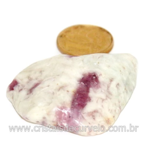 Turmalina Rosa Rolado Ideal P/Esoterismo Coleçao Cod 132474