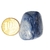 Image of 4 Cristal Azul Grande Pedra Quartzo Rolado com 3 cm Aproximadamente