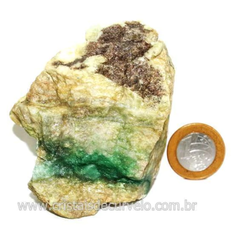Jadeita Com Nefrita Pigmentada Mineral Natural Cod 124213