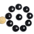 10 Disco Cabochão Pedra Obsidiana Negra 19 mm natural Pra Pingente - comprar online