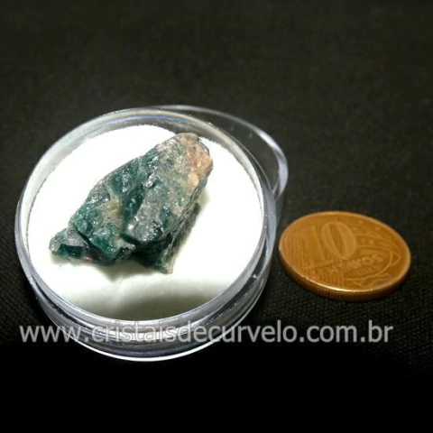 Apatita Azul Natural Pedra do Ano 2022 No Estojo Cod 130745