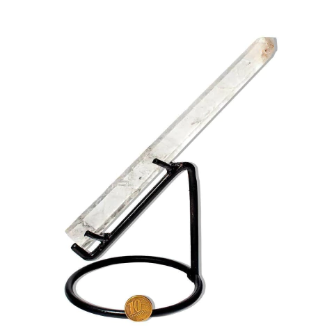 Vara de Cristal ou Varinha Bastão Natural Quartzo de Garimpo
