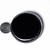 Espelho Negro Disco Redondo Pedra Obsidiana Negra 4 a 6 cm - loja online
