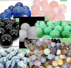 05 Mini Bola Misto Esfera 10 a 20mm ATACADO REFF 256147