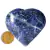Coração Sodalita Pedra Azul Natural 50 a 60cm Classe A