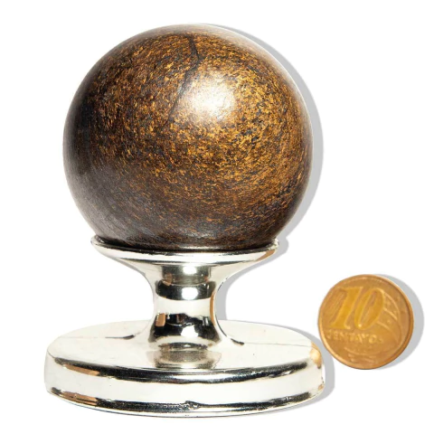 Esfera Bronzita Natural 4 a 5cm Média 210g Tipo B