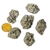 03 Pirita Peruana 30mm Pedra Bruta Natural P/ Orgonite Atacado - loja online