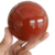Esfera Jaspe Vermelho Pedra Natural de Garimpo 1kg 9,1cm - comprar online