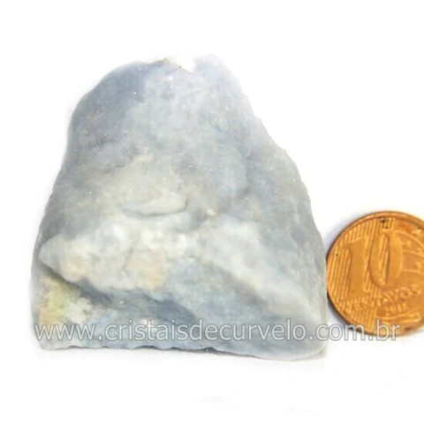 Angelita Azul Pedra Natural Ideal P/ Esoterismo Cod 135412