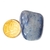 4 Cristal Azul Grande Pedra Quartzo Rolado com 3 cm Aproximadamente