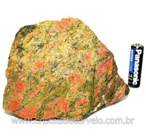 Unakita Pedra Bruta Natural De Garimpo Boa Cor Cod 123883