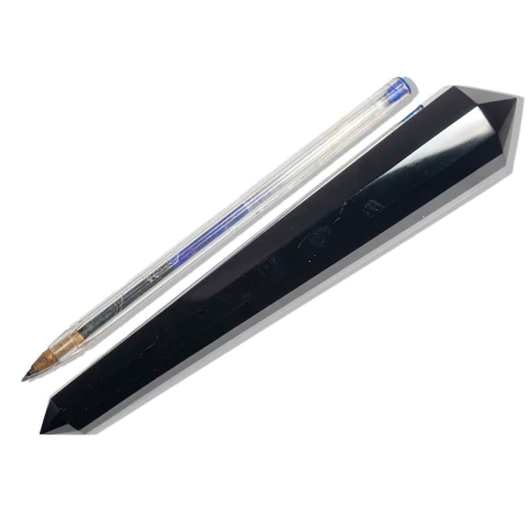 Voguel Biterminado Obsidiana 12 Faces 15 a 18cm Tipo A