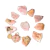 10 Opala Rosa Natural Pedra Bruta 20 a 60mm 10 a 25g
