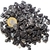 200g Turmalina Preta M Pedaços de Canudo 10 a 15 mm Classe C