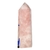 Ponta Quartzo Rosa Lapidado 4 a 4,5Kg 30 a 33cm Classe B - loja online