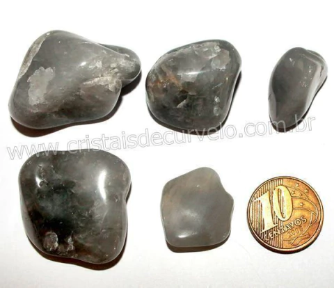 Colecione 01 Olho de Gato Rolado G 30 a 45mm Classe B - Pedra da Intuição e Proteção