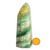 Ponta Onix Verde Pedra Natural 10 a 11cm 130 a 260g Tipo B - loja online