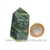 Ponta Jadeita Rajada Mineral Natural Lapidado Cod 121187
