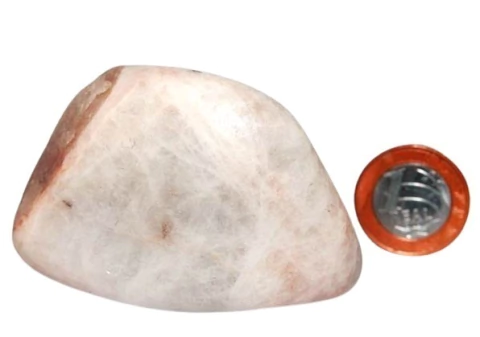 Ambligonita Roxa Rolado Pedra Natural Qualidade Comum Cod AC7629