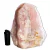 Cristal Rosa Pé e Bico Polido Natural 141kg 62cm Classe B - Distribuidora CristaisdeCurvelo