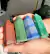KIT 04 Pontas Sextavado e Lapidado VIBRADOR sortido Medio ATACADO