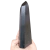 Ponta Quartzo Preto Pedra Natural Lapidado 520g 16cm na internet