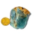 01 Ônix Azul Bruto Pedra Natural Média 30 a 70mm 50 a 75g - comprar online
