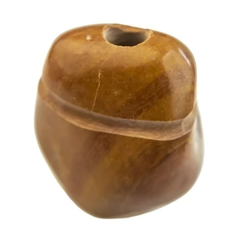 Colar Quartzo Jiboia Rolado Difusor Aromaterapia Ranhurado