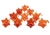 10 Pingente Merkabah Quartzo Laranja Pino Dourado Atacado