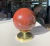 Esfera Quartzo Vermelho Natural Lapidado 7,7 cm Tipo A na internet