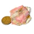 10 Opala Rosa Natural Pedra Bruta 20 a 60mm 10 a 25g - loja online
