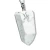 Colar Pontinha Howlita Branca Pedra Natural Pino Prata 950 - buy online