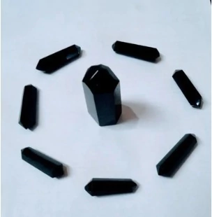 Kit Mesa Radionica Mandala Reiki 01 Ponta+7 Mini Biterminado Obsidiana