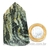 Ponta Pedra Quartzo Brasil Natural Gerador sextavado 128263