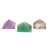 Kit 3 Mini Pirâmides Ametista Quartzo Verde e Fumê 10 a 20mm na internet