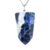 Colar Pontinha Sodalita Azul Grande Pino Prata 950