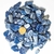 3 Kg Quartzo Azul Rolado Pedra Natural M 20 a 35mm Classe C