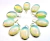 Colar Cabochão Pedra Lua Opalina Prata 950 Garra - buy online
