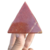 Piramide Quartzo Vermelho Natural Classe B 5,3cm 208g