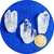 Cristal Gêmeos Tântrico Natural 30 a 40 mm 10 g para Portal - Distribuidora CristaisdeCurvelo