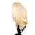 Ponta Quartzo Cristal Pedra Natural Bruto 53cm 9kg na Base - Distribuidora CristaisdeCurvelo
