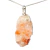01 Pingente Nlux Chapa Pedra Do Sol Goldstone Bruto Natural Pino Prata 950 na internet